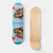 Wahre Liebe Skateboard (Vorderseite)