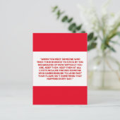 WAHRE LIEBE SOULMATES LOYALTY FRIENDSHIP DEFINIERT POSTKARTE (Stehend Vorderseite)