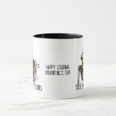 Wahre Liebe stirbt nie an skeleton Spooky-Tasse Tasse (Zentrum)