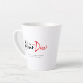 Wahre Liebe stirbt nie Milchtasse (Linke Ecke)