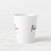 Wahre Liebe stirbt nie Milchtasse (Vorderseite)