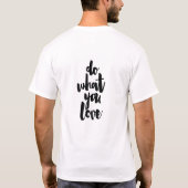 WAHRE LIEBE T-Shirt (Rückseite)
