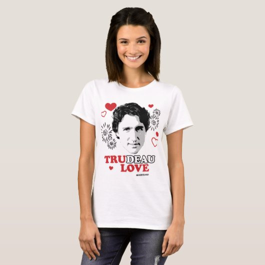 Wahre Liebe Trudeau T-Shirt (Vorne ganz)