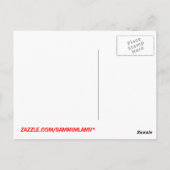 Wahre Liebe wartet. Postkarte (Rückseite)