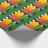 Wahre Liebe Wein für zwei Geschenke Geschenkpapier (Ecke)