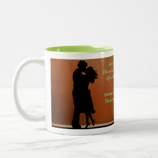 Wahre Liebe Zweifarbige Tasse