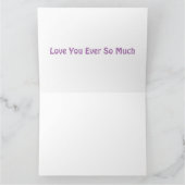 Wahre Liebeskarte für Ihren Liebsten Karte (Innenseite)