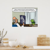 Wahre Realität Poster (Küche)