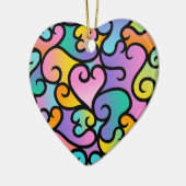 Wahre Schattierungen der Liebe Keramik Ornament (Links)