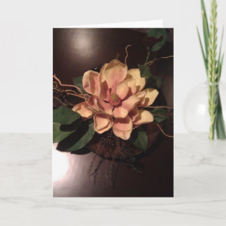 Wahre Schönheit einer Pfirsich-Blume, für ein Karte