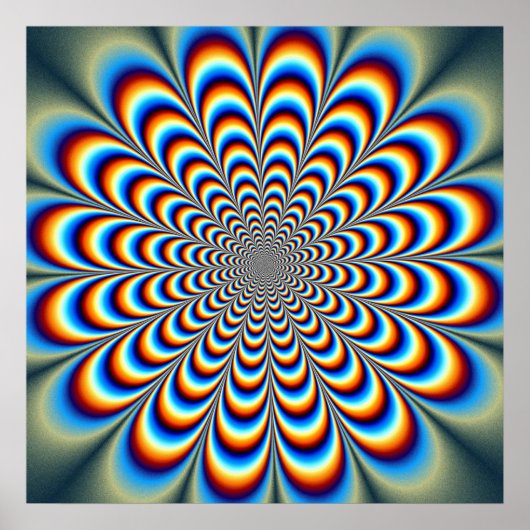 "Wahre Stärke ist die Blume der Weisheit" Poster (Vorne)