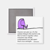 WAHRE STÄRKE MAGNET (Vorderseite/Rückseite)