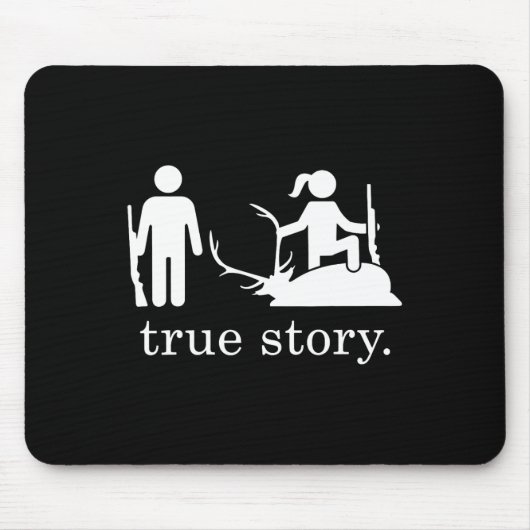 Wahre Story Jagd Mousepad (Vorne)