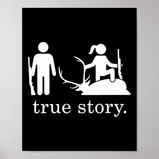 Wahre Story Jagd Poster (Vorne)