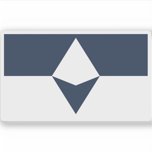 Wahre Südantarktische Flagge Aufkleber (Vorderseite)