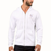 Wahre Tropfen Zip-up Hoodie