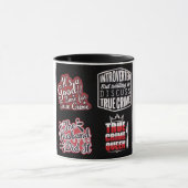 Wahre Verbrechen Fanatiker Tasse (Zentrum)