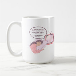 Wahre Verbrechen Liebhaber Minimalistisches Design Kaffeetasse