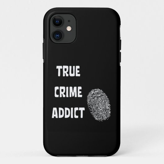 Wahre Verbrechenssüchtige Case-Mate iPhone Hülle (Rückseite)