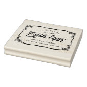 Wahre Vintage Eierkarton Gummistempel (Stempel)