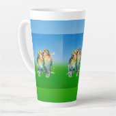 Wahre Zuhause und Leben Milchtasse (Linke Ecke)