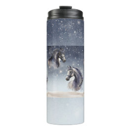 Wahre Zuhause und Leben Thermosbecher