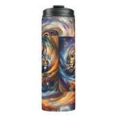 Wahre Zuhause und Leben Thermosbecher (Vorderseite)