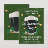 Wahren Iren-St Patrick Tageseinladungen Einladung (Vorne/Hinten)