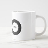Während(1) unendliche Schleife Jumbo-Tasse (Rechts)