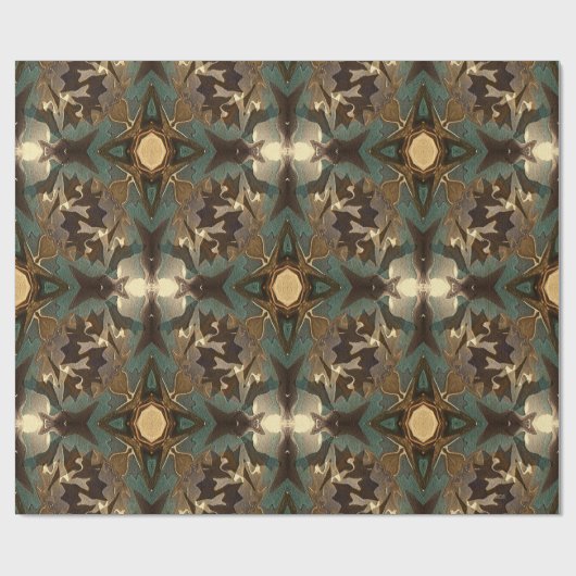 Während der Jagd... Geschenkpapier (Flach)