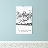 Während der Salamander brennt Leinwanddruck (Insitu (Holzboden))