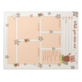 Während der Zeit, in der Sie nicht mehr als Form E Notizblock (Vorderseite)