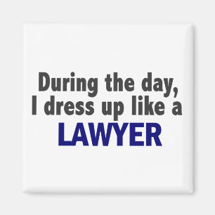 Während des Tages kleide ich oben wie ein Magnet