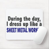 Während des Tages kleide ich oben wie Mousepad (Mit Mouse)