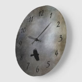 Während die Crow durch die Zeit fliegt Große Wanduhr (Winkel)