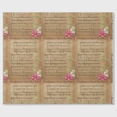 Während die Hirten ihre Herden Weihnachten sahen Geschenkpapier (Flach)