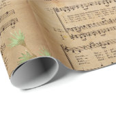 Während die Hirten ihre Herden Weihnachten sahen Geschenkpapier (Rolleneckpunkt)