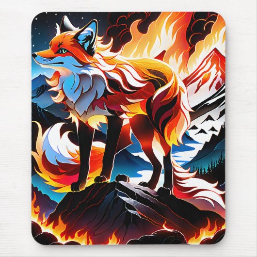 Während die Hitze der Morgensonne ihr Gesicht erwä Mousepad (Vorne)