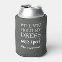 Während ich pisse - Funny Bridesmaid Vorschlag