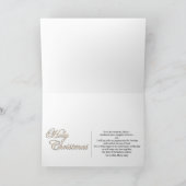 Während Mary schläft Feiertagskarte (Innenseite)