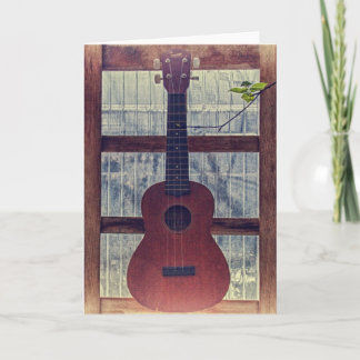 Während meine Gitarre sanft schwächt Karte