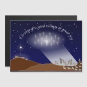 Während Schäfer ihre Mengen aufpassten Magnetkarte (Vorne/Hinten)