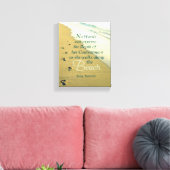 WÄHREND SIE AM STRAND GING LEINWANDDRUCK (Insitu (Wohnzimmer))