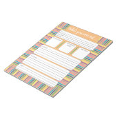 Während Sie draußen waren - Schreibgeräte unter or Notizblock (angewinkelt)