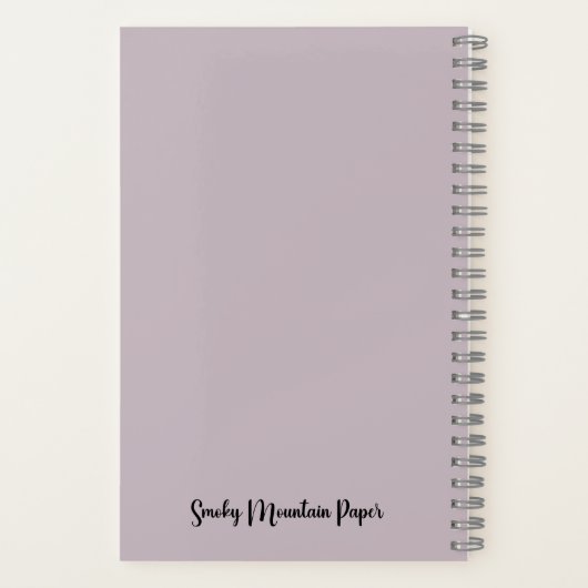 Während Sie Junge Mutter Journal Foto Notebook Notizblock (Rückseite)