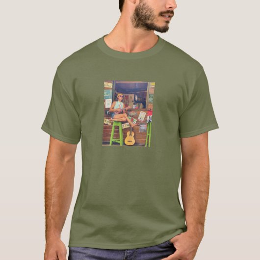 Während wir können Square  T-Shirt (Vorderseite)