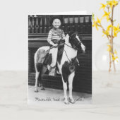 "Währenddessen, zurück an der Ranch..." Karte (Gelbe Blume)