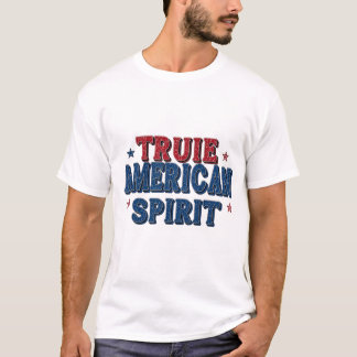 Wahrer amerikanischer Geist T-Shirt