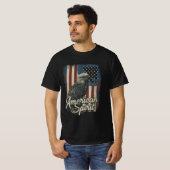 Wahrer amerikanischer Geist T-Shirt (Vorne ganz)
