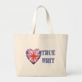 Wahrer Brite Jumbo Stoffbeutel (Vorne)